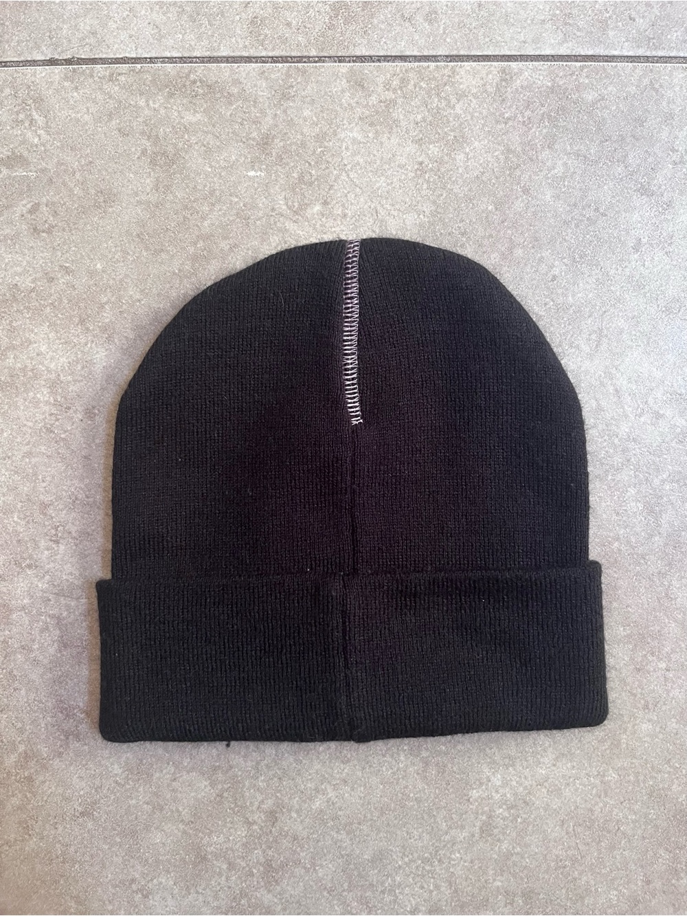 Demon Slayer Nezuko Patch Black Cuff Beanie Hat Culturefly One Size - Picture 2 of 4